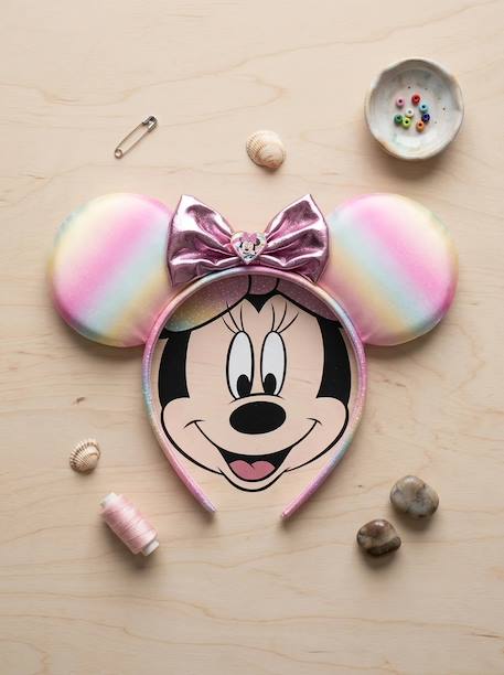 Bandeau à oreilles minnie mouse enfant Rose 1 - vertbaudet enfant 