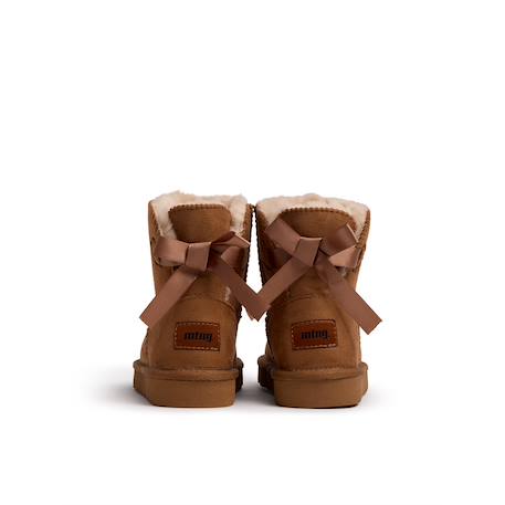 Bottines filles fourrée Camel+Grey 3 - vertbaudet enfant 