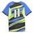 Maillot de football mixte om faster Bleu+Bleu orange 3 - vertbaudet enfant 