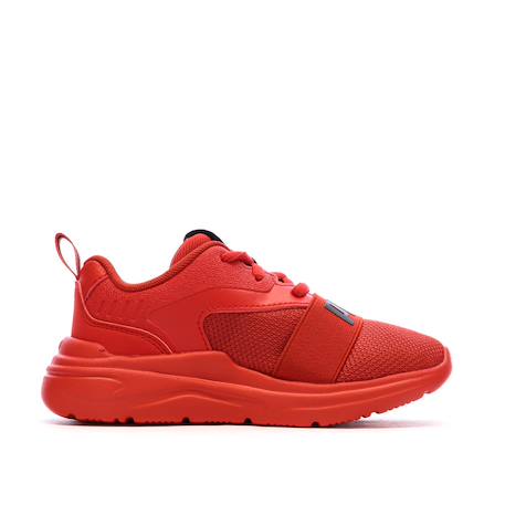 Baskets garçon soft wired 2 Rouge 3 - vertbaudet enfant 