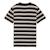 T-shirt garçon ess elevated striped Noir+Vert 3 - vertbaudet enfant 