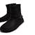 Bottines filles synthétique fermeture éclair barefoot Black+Brown+Moka 6 - vertbaudet enfant 