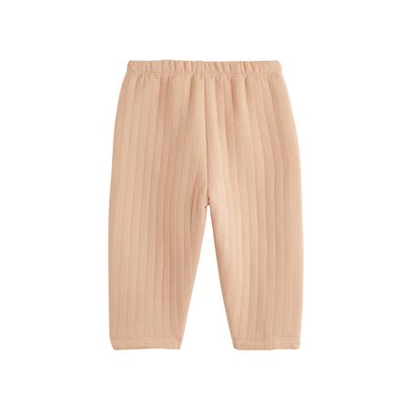 Pantalon bébé en coton matelassé léa Rose 3 - vertbaudet enfant 