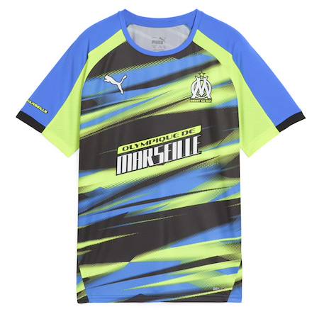 Maillot de football mixte om faster Bleu+Bleu orange 2 - vertbaudet enfant 