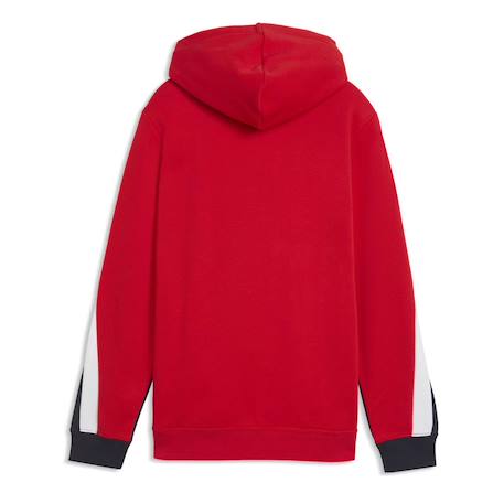 Sweat garçon ess block hoodie tr Marine+Rouge 6 - vertbaudet enfant 