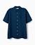 Chemise à manches courtes en coton you&me Bleu 1 - vertbaudet enfant 