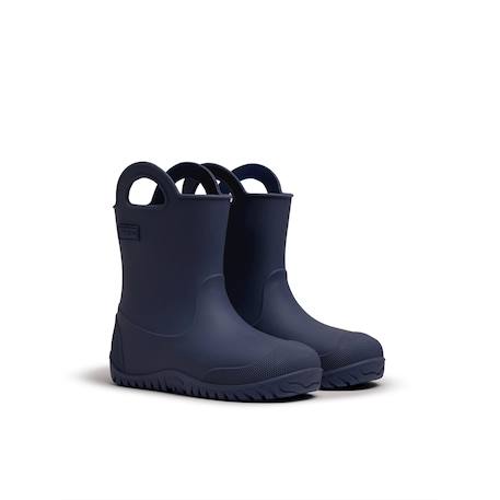 Bottines garçon synthétique sans fermeture- ouverts barefoot Blue 4 - vertbaudet enfant 