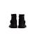 Bottines filles synthétique fermeture éclair barefoot Black+Brown+Moka 5 - vertbaudet enfant 