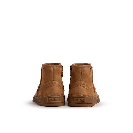Bottines filles synthétique fermeture éclair barefoot Black+Brown 11 - vertbaudet enfant 