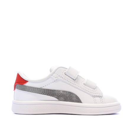 Baskets garçon smash 3.0 mid 9 Blanc 3 - vertbaudet enfant 