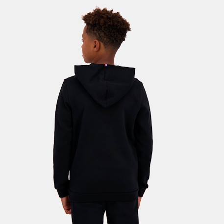Sweat à capuche essentiels Noir 5 - vertbaudet enfant 