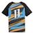 Maillot de football mixte om faster Bleu+Bleu orange 7 - vertbaudet enfant 