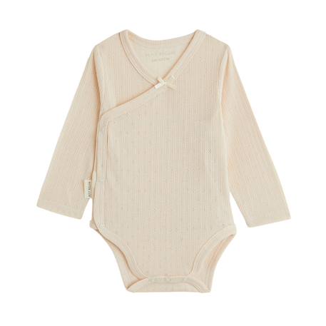Lot de 2 bodies bébé manches longues ouverture croisée miette Ecru 5 - vertbaudet enfant 