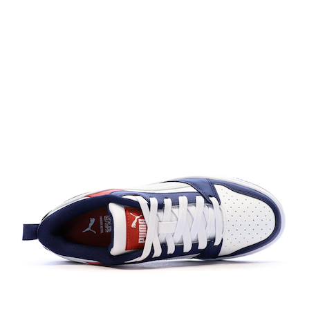 Baskets garçon rebound low Bleu+Marine 11 - vertbaudet enfant 