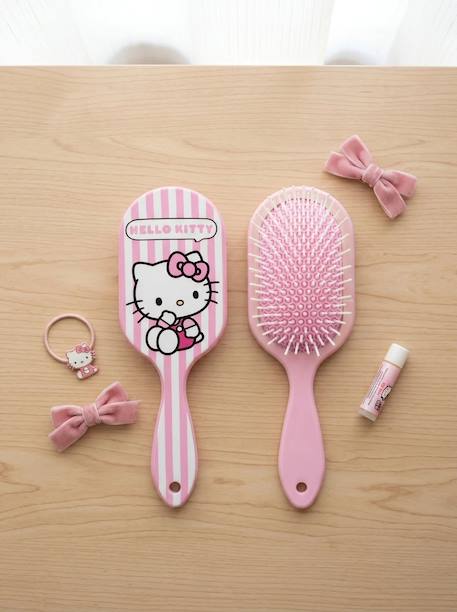 Brosse à cheveux hello kitty rectangulaire Rose 1 - vertbaudet enfant 