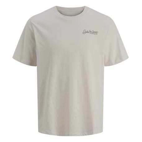 T-shirt garçon yuki Beige+Marine 1 - vertbaudet enfant 