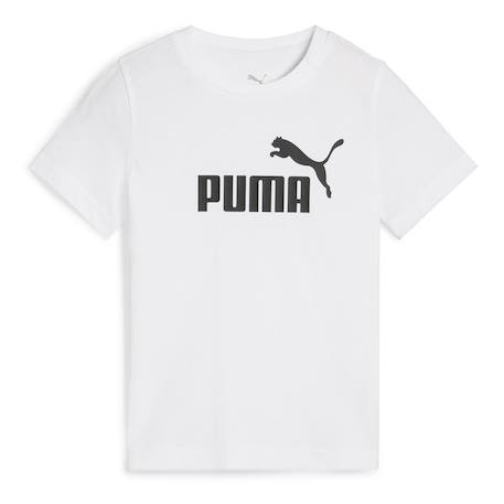T-shirt garçon ess no. 1 logo Blanc+Vert 1 - vertbaudet enfant 