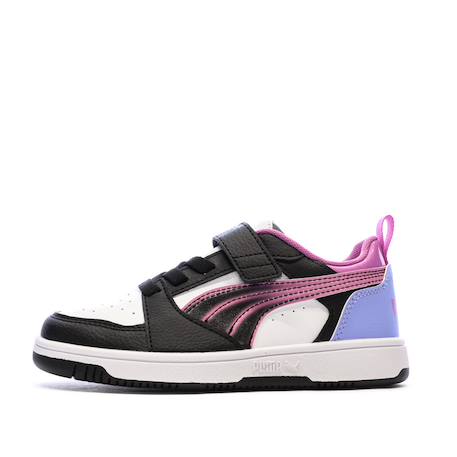 Baskets fille rebound v6 Noir 1 - vertbaudet enfant 