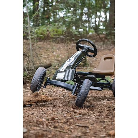 Kart à pédales enfant dès 2 ans - Exterieur Noir+Vert 6 - vertbaudet enfant 