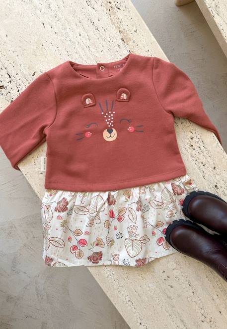 Robe bébé léa Rose 1 - vertbaudet enfant 