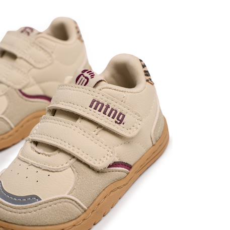 Sneakers filles synthétique fermeture adhésive barefoot Beige 6 - vertbaudet enfant 
