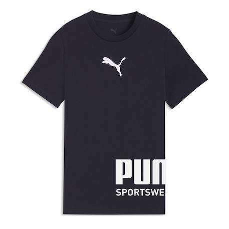 T-shirt garçon sport graphic Marine+Vert 1 - vertbaudet enfant 