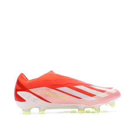 Chaussures de football garçon textile Rouge 3 - vertbaudet enfant 