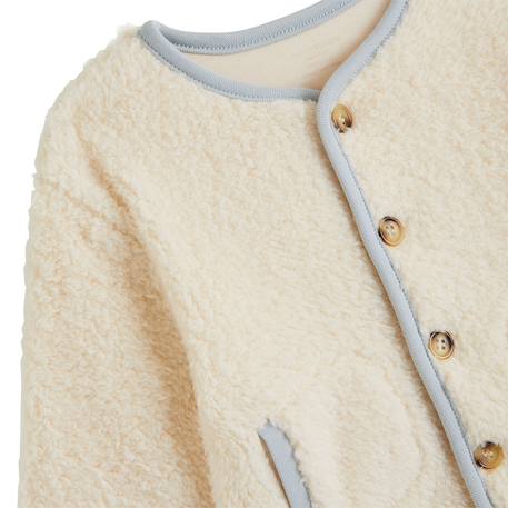 Veste bébé en sherpa voix lactée Ecru 4 - vertbaudet enfant 