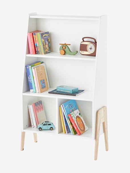 Bibliothèque RETRO blanc mate 3 - vertbaudet enfant 