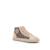 Sneakers filles synthétique fermeture éclair barefoot Beige+Mottle brown 8 - vertbaudet enfant 