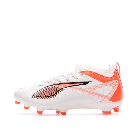 Chaussures de foot junior ultra 5 match fg/ag Blanc+Gris 2 - vertbaudet enfant 