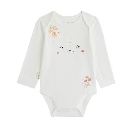 Lot de 2 bodies bébé manches longues petite rêveuse Rose 6 - vertbaudet enfant 