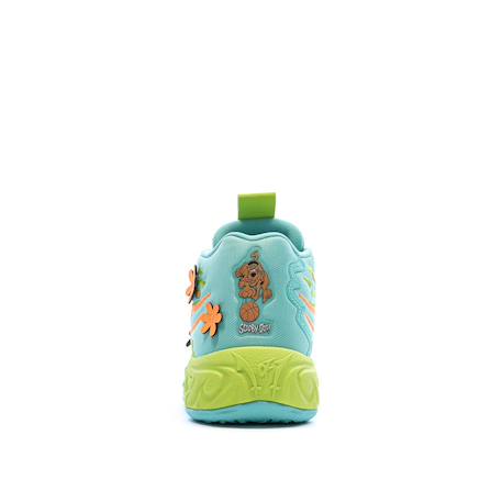 Chaussures de basketball mixte scooby doo Turquoise 4 - vertbaudet enfant 
