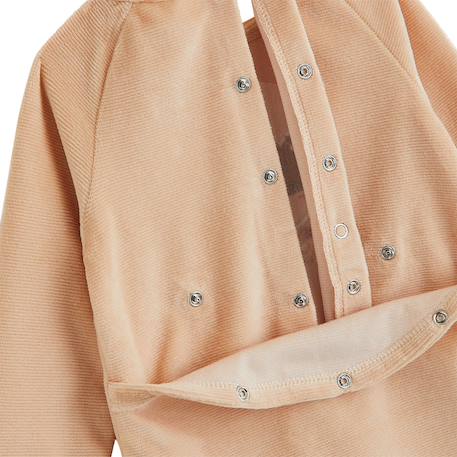 Pyjama bébé en velours petite rêveuse Rose 5 - vertbaudet enfant 
