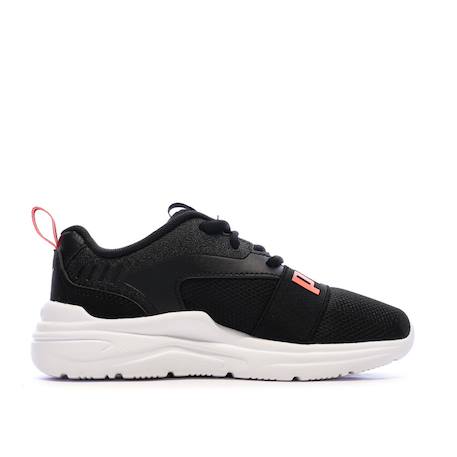 Baskets fille soft wired 2 Noir 3 - vertbaudet enfant 
