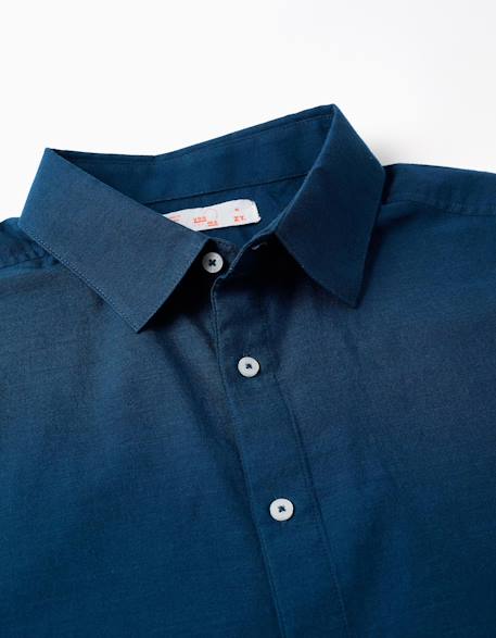 Chemise à manches courtes en coton you&me Bleu 3 - vertbaudet enfant 