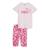 Ensemble à imprimés fille 680327 Rose 2 - vertbaudet enfant 