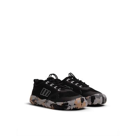 Sneakers garçon synthétique lacets barefoot Black+Blue 4 - vertbaudet enfant 