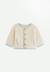 Veste bébé en sherpa voix lactée Ecru 1 - vertbaudet enfant 