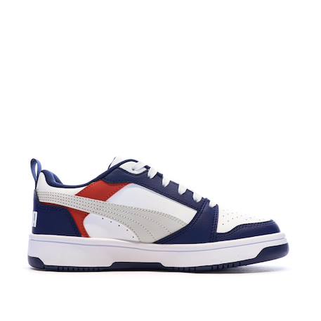 Baskets garçon rebound low Bleu+Marine 9 - vertbaudet enfant 