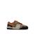 Sneakers garçon synthétique lacets barefoot Brown+Green 1 - vertbaudet enfant 