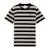 T-shirt garçon ess elevated striped Noir+Vert 1 - vertbaudet enfant 