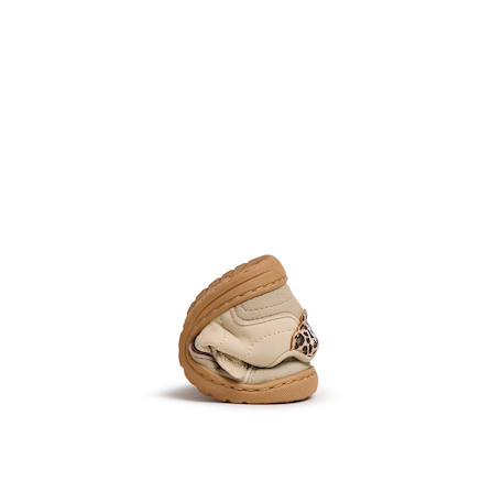 Sneakers filles synthétique fermeture adhésive barefoot Beige 3 - vertbaudet enfant 
