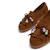 Chaussures filles synthétique sans fermeture- ouverts Beige+Brown 12 - vertbaudet enfant 