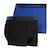 Lot de 2 boxers garçon ecopack Bleu électrique-noir 2 - vertbaudet enfant 