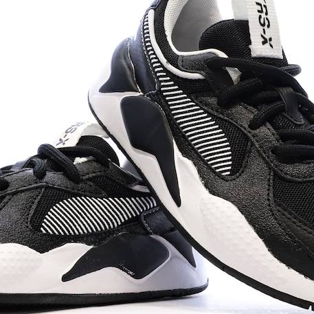 Baskets enfant Blanc+Blanc, noir+Noir+Noir, blanc 18 - vertbaudet enfant 