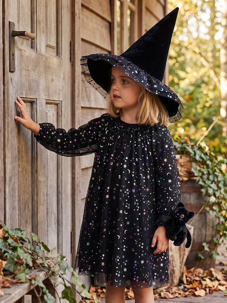 Déguisement de sorcière Halloween noir 2 - vertbaudet enfant 
