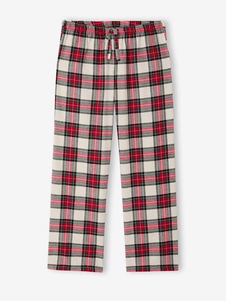 Pyjama homme flanelle Capsule Famille rouge 6 - vertbaudet enfant 