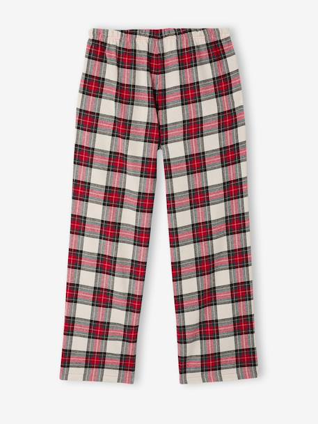 Pyjama homme flanelle Capsule Famille rouge 8 - vertbaudet enfant 
