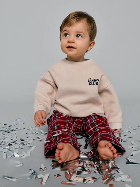 Pyjama bébé noël Capsule Famille rouge 2 - vertbaudet enfant 